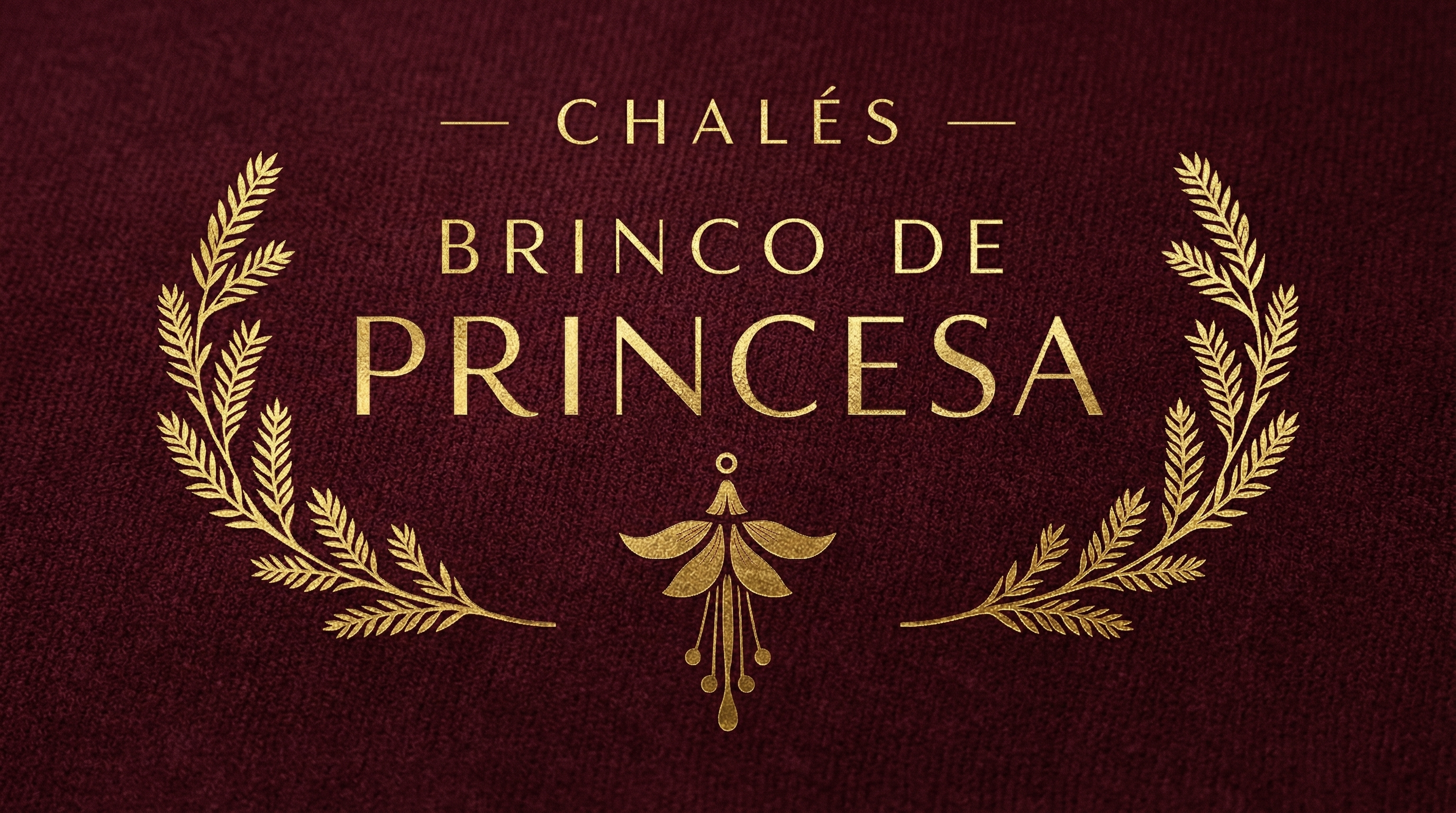 chalé brinco de princesa