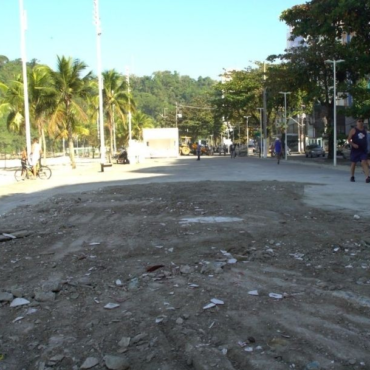 praia-do-gonzaguinha,-em-sao-vicente,-tera-trecho-interditado-para-obras-ate-sexta-feira