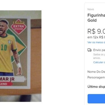 figurinha-‘impossivel’-de-neymar-no-album-da-copa-e-vendida-por-ate-r$-9-mil;-entenda