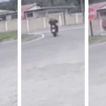 motociclista-morre-ao-ser-atingido-por-carro-e-arremessado-em-rodovia-no-litoral-de-sp;-video