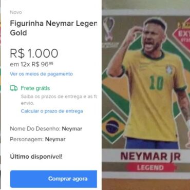 figurinha-rara-de-neymar-‘perde-valor’-em-anuncios-na-internet;-item-chegou-a-custar-r$-9-mil