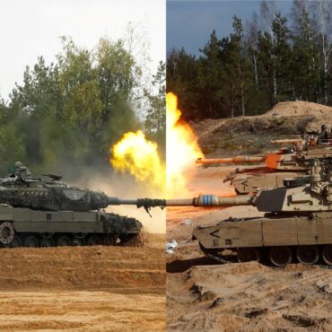 leopard-2-e-m1-abrams:-conheca-os-tanques-de-batalha-modernos-que-alemanha-e-eua-enviarao-para-a-ucrania