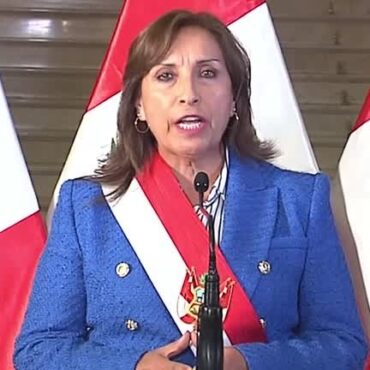 grupo-de-parlamentares-do-peru-pedem-impeachment-da-presidente-dina-boluarte