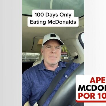 americano-come-apenas-mcdonald’s-por-100-dias-e-diz-ter-perdido-mais-de-20-kg