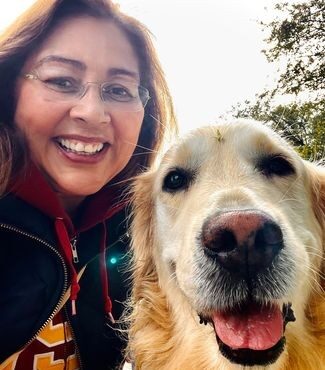 ‘a-minha-cachorra-e-a-mais-linda’,-diz-tutora-que-participou-de-encontro-com-mais-de-400-golden-retrievers