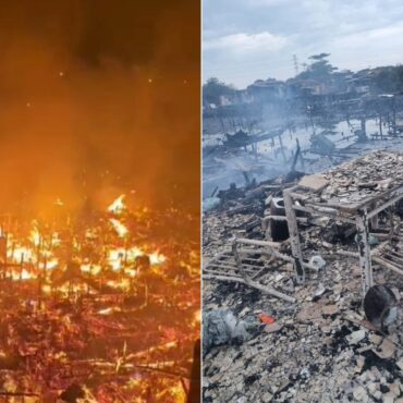 incendio-deixa-rastro-de-destruicao-no-litoral-de-sp;-mais-de-100-moradias-foram-atingidas