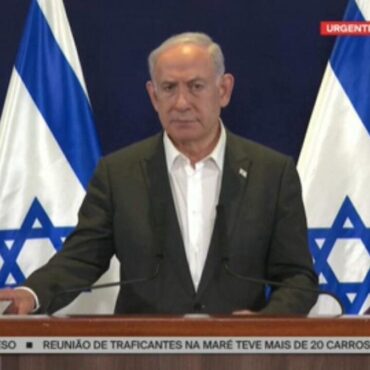 benjamin-netanyahu,-premie-de-israel,-diz-que-ofensiva-de-israel-foi-‘apenas-o-comeco’
