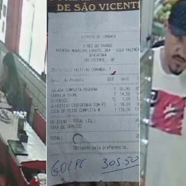 casal-golpista-come-em-restaurantes,-inventa-historias-e-foge-sem-pagar-conta-no-litoral-de-sp;-video