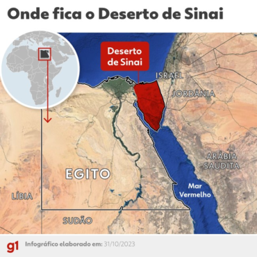 entenda-o-que-e-e-o-que-significa-sinai,-local-para-onde-ministerio-da-inteligencia-de-israel-recomendou-que-palestinos-fossem-remanejados