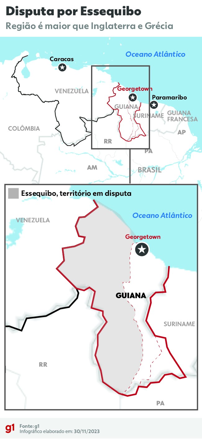 Lula diz que espera bom senso na tensão que envolve Venezuela e Guiana