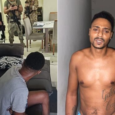 ‘nego-boy’,-chefe-do-trafico-onde-pm-da-rota-foi-morto,-e-preso-em-apartamento-de-luxo-e-trocava-conversas-sobre-o-assassinato