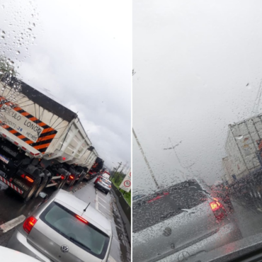 excesso-de-caminhoes-trava-rodovia-e-causa-congestionamento-de-mais-de-10h-em-estradas-no-litoral-de-sp