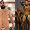 CampeÃ£o de fisiculturismo que pesou 200 kg perdeu a virgindade aos 29 anos: ‘nÃ£o posso ter vergonha de falar’