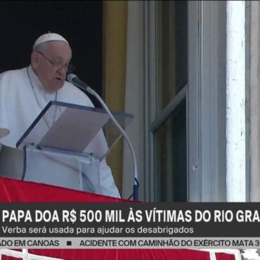 papa-destina-100-mil-euros-para-vitimas-das-enchentes-do-rs,-diz-vaticano