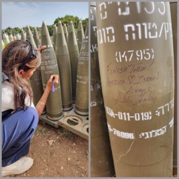 ‘acabe-com-eles’,-escreve-ex-candidata-a-presidente-dos-eua-em-projetil-de-artilharia-de-israel